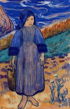 Paul Gauguin : Young Breton by the Sea